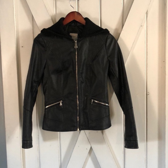 Guess Leather Jacket - Picture 2 of 5